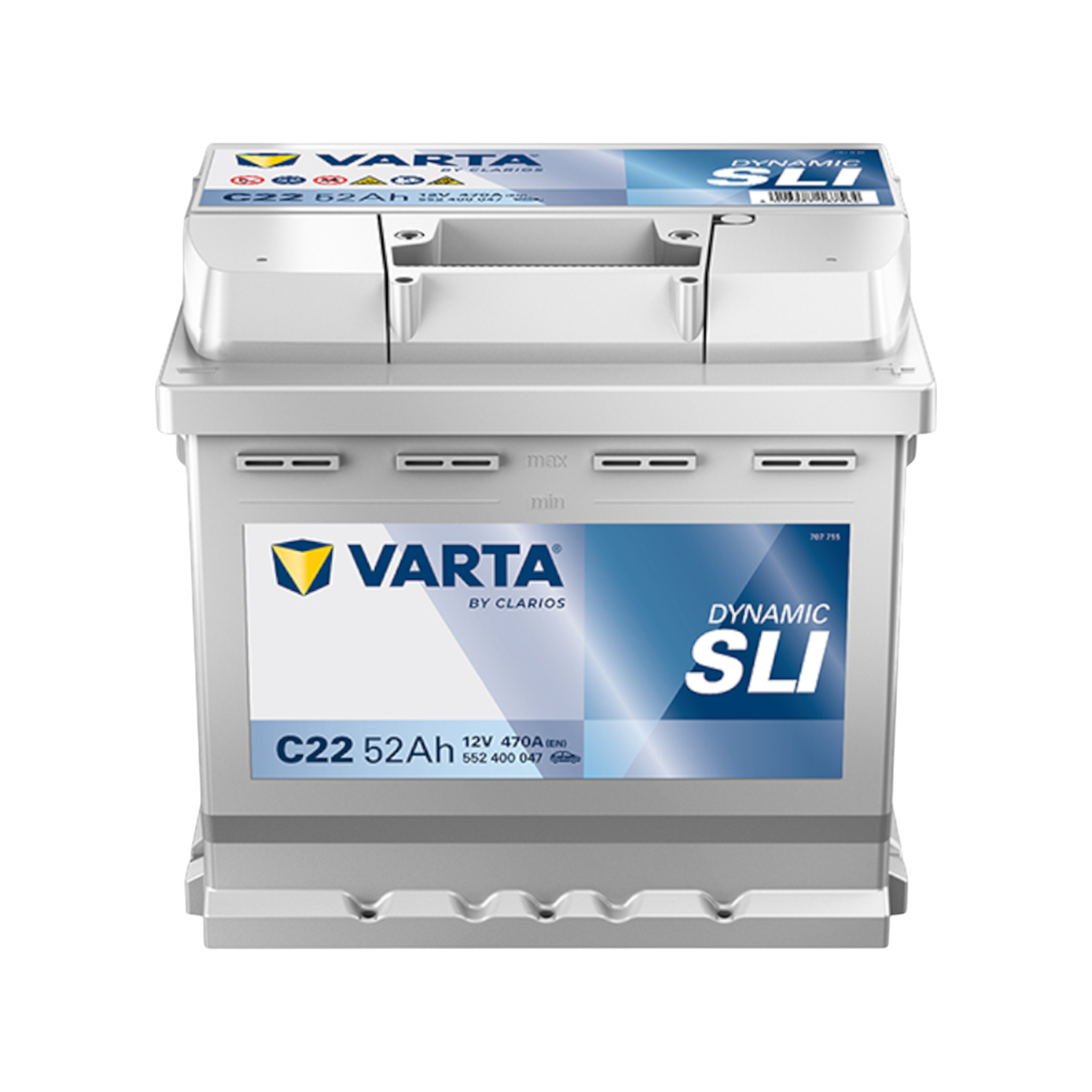 VARTA BLUE dynamic 552400047 / C22 12V 52Ah (EN) 470A (EN)
