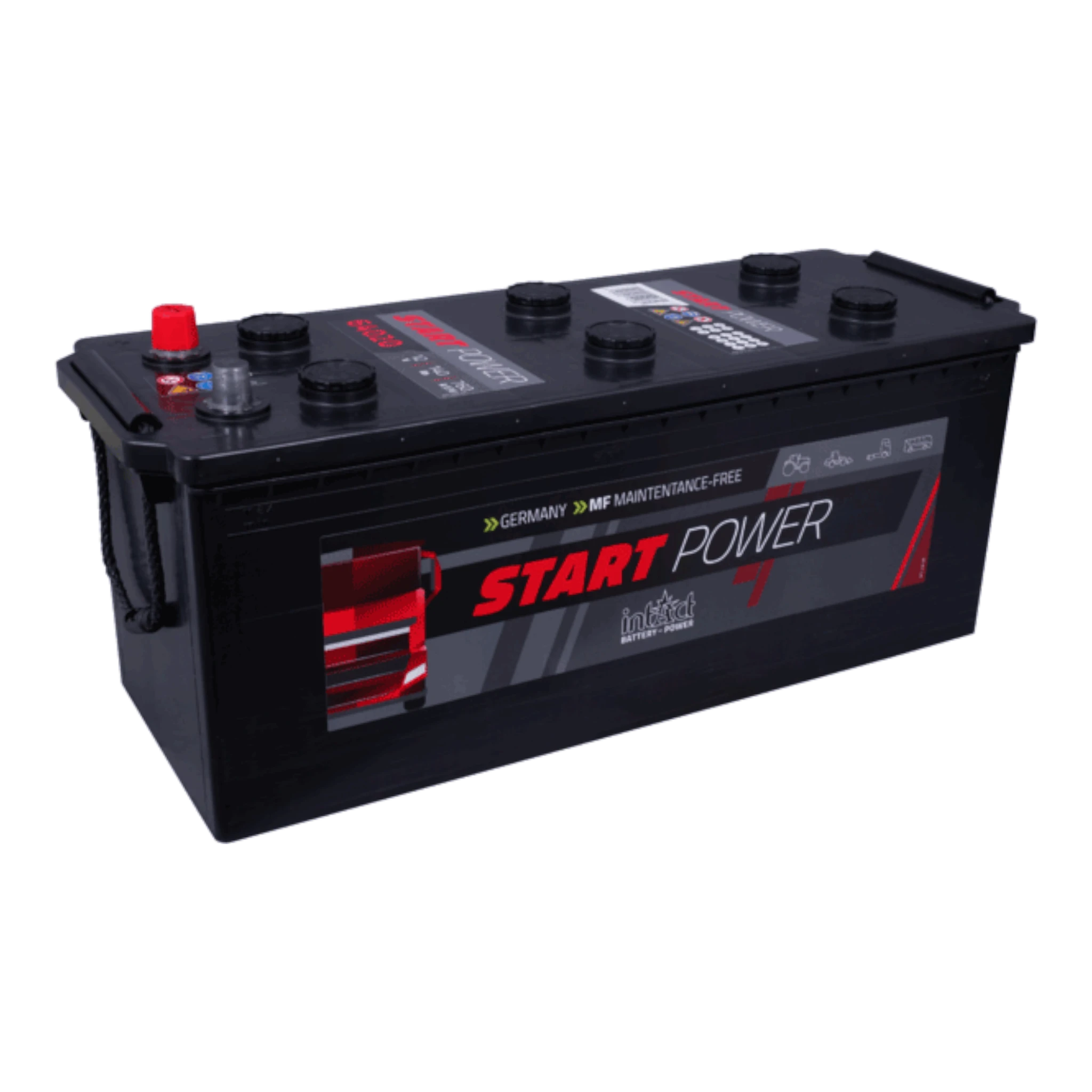 intAct Start-Power Truck 64020 - LKW Batterie 12V, 140Ah, 760A (EN)