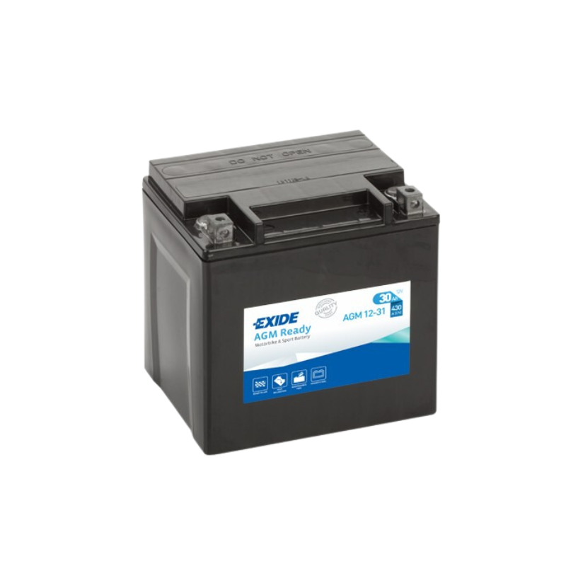 EXIDE AGM12-31 12V 30Ah 430A (EN) Motorradbatterie WF