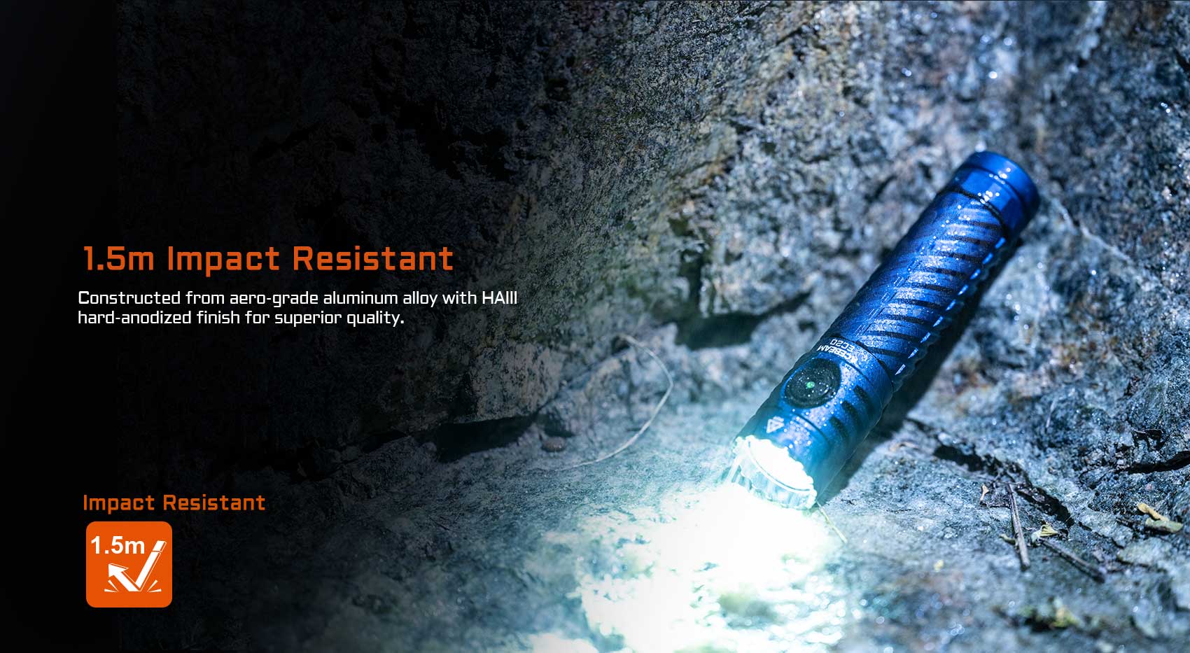 ACEBEAM EC20 LED-Taschenlampe SFT-25R HI 6500K Multi-light Source EDC Flashlight
