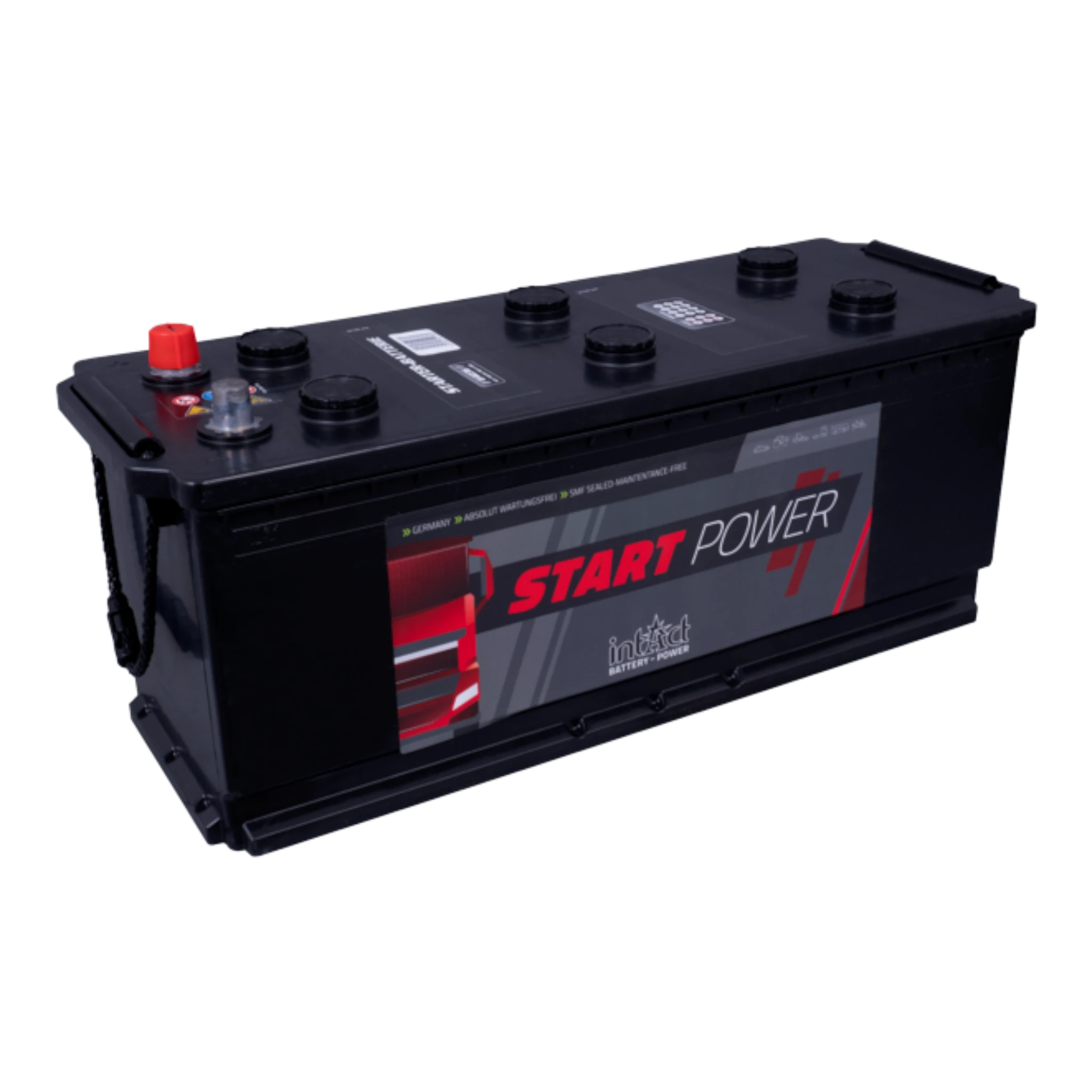 intAct Start-Power Truck 64036 - LKW Batterie 12V, 140Ah, 760A