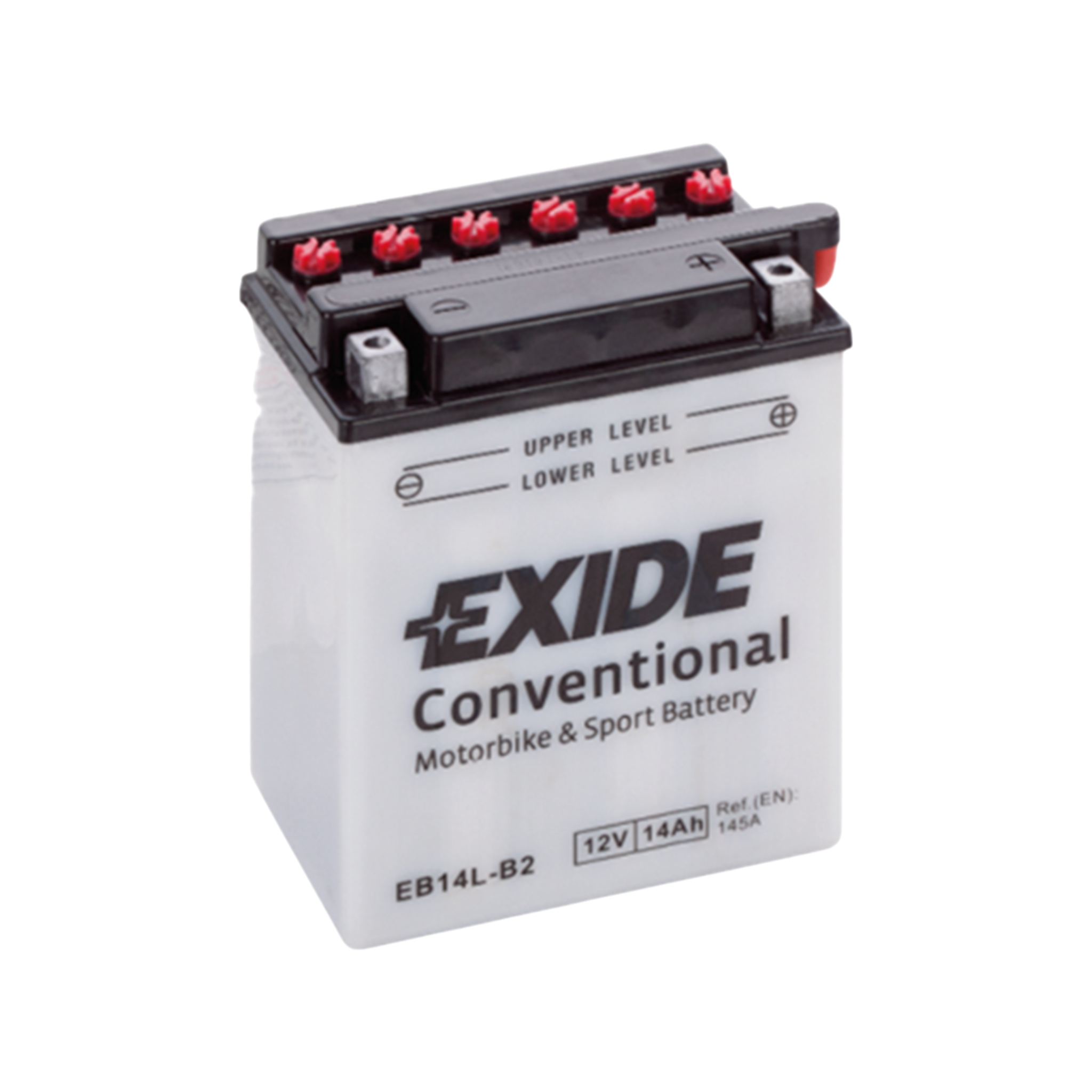 EXIDE EB14L-B2 Motorradbatterie tro mit Säurepack