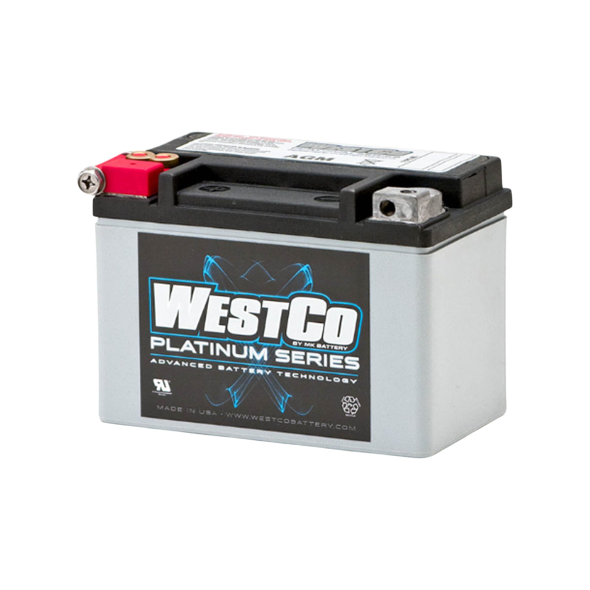 WCP9 WESTCO Motorradbatterie  12V 8Ah 120A (EN) PLATINUM Advanced AGM
