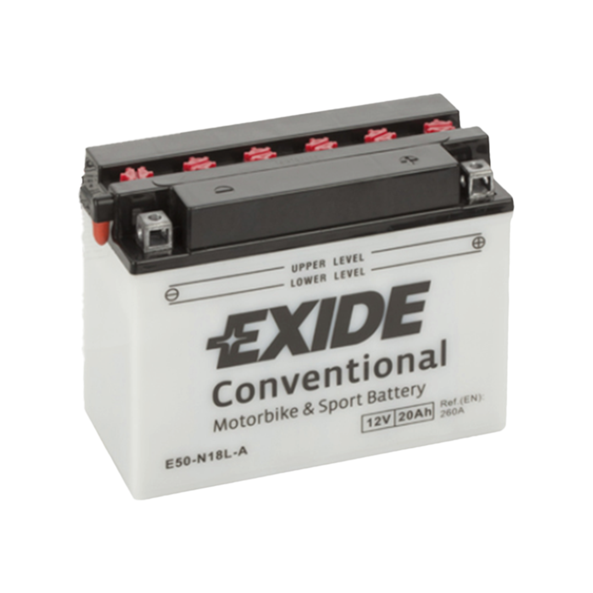 EXIDE E50-N18L-A Motorradbatterie tro mit Säurepack