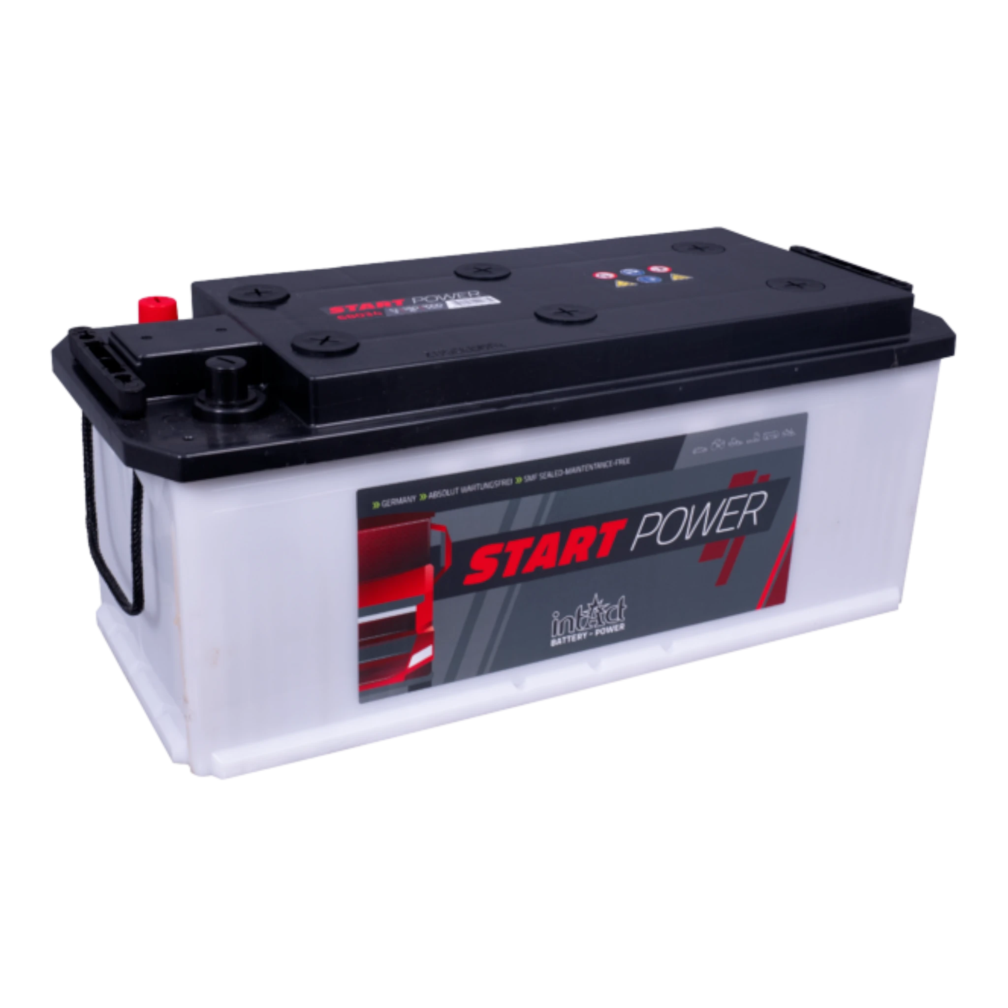 intAct Start-Power Truck 68034 - LKW Batterie 12V, 180Ah, 1000A