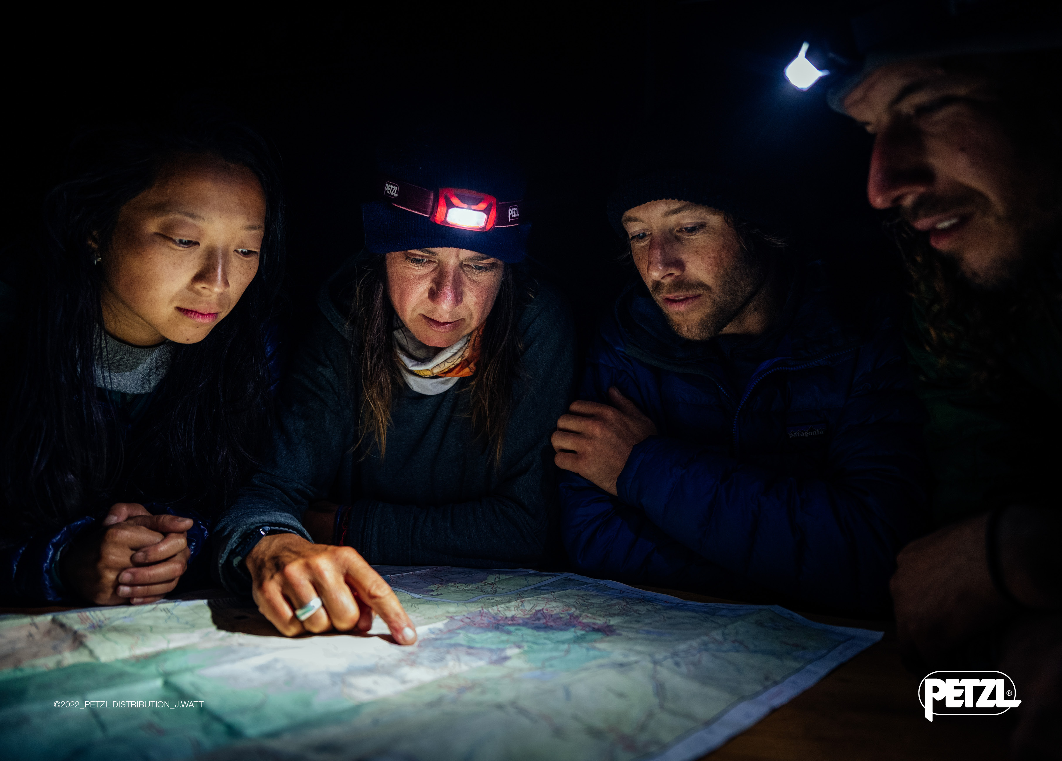 PETZL TIKKINA Stirnlampe 300 Lumen rot