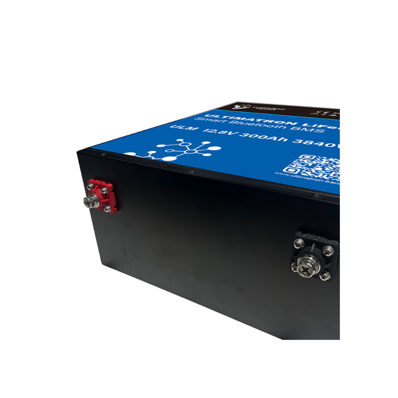 ULM-12-300 Ultimatron Lithium Batterie LiFePO4  12.8V 300Ah Smart BMS with Bluetooth  Wohnmobil Untersitzbatterie 3840Wh