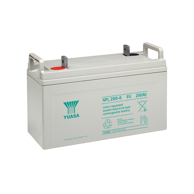 YUASA NPL200-6 6V 200Ah M10 LUG