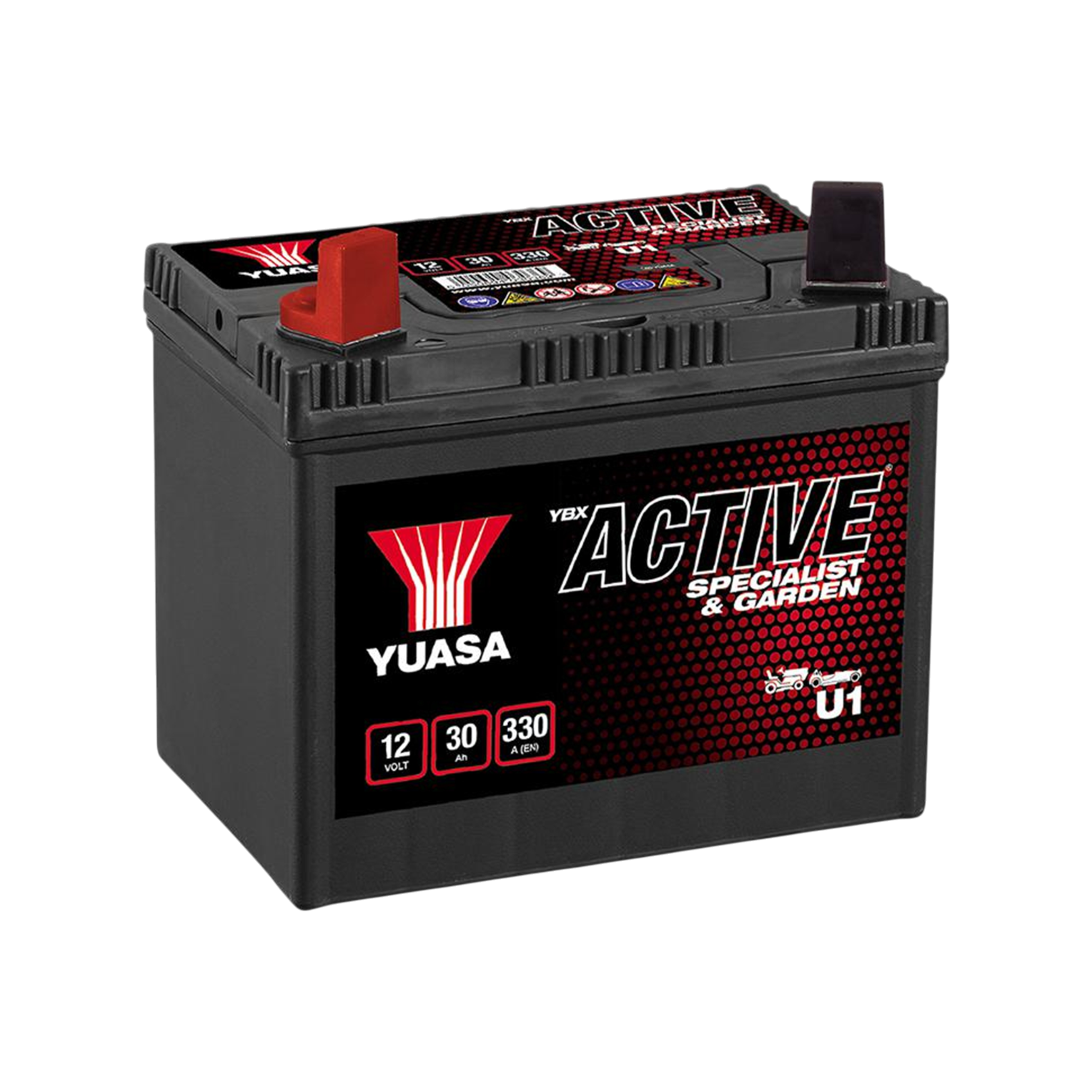 YUASA U1  Rasentraktor Batterie 12V 30Ah 330A(EN)