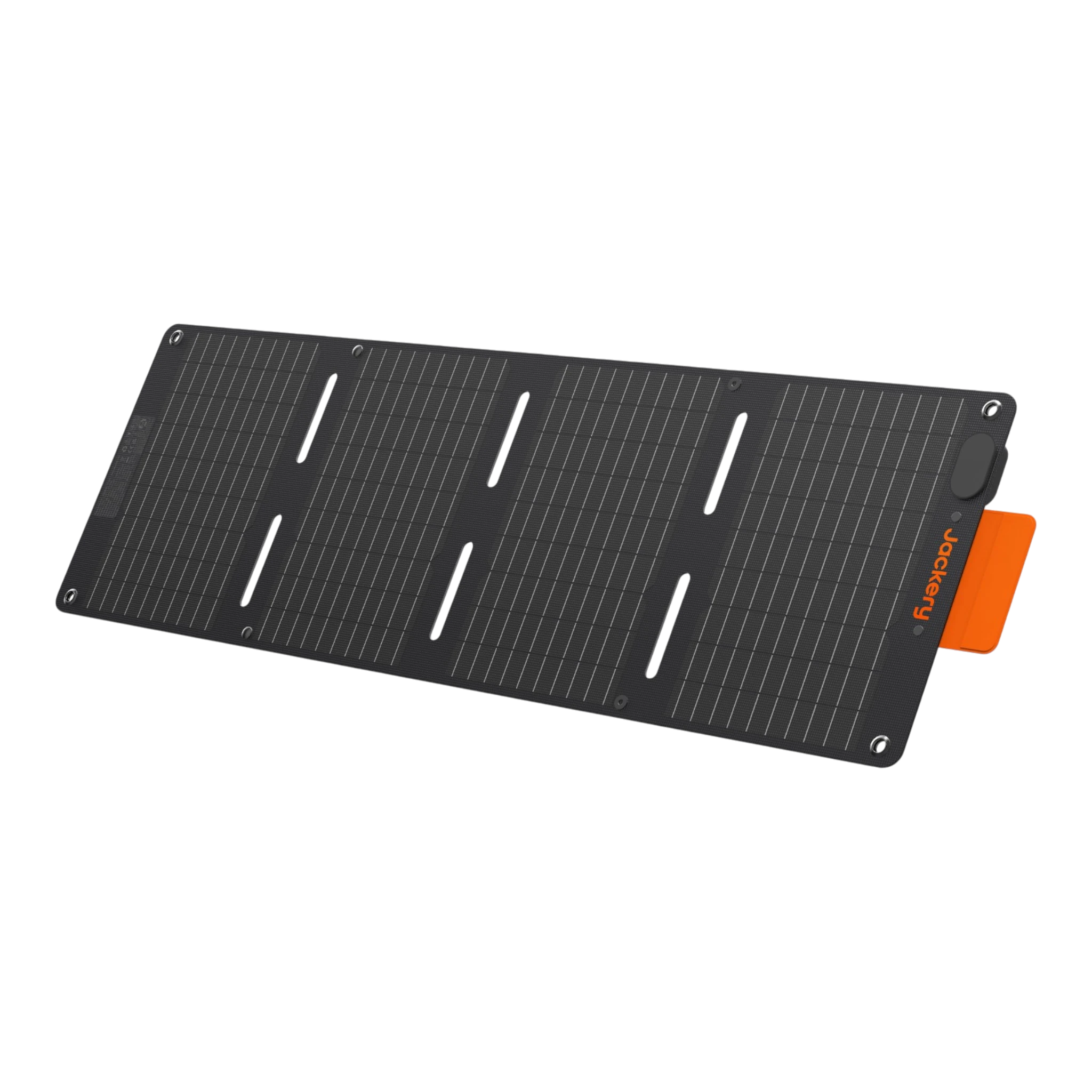 Jackery SolarSaga 40 Mini Solarpanel 40 Watt Transportmaß: 25,2cm x 30cm x 3cm Aufstellmaß: 102cm x 30cm x 1,85cm Gewicht: 1,2kg