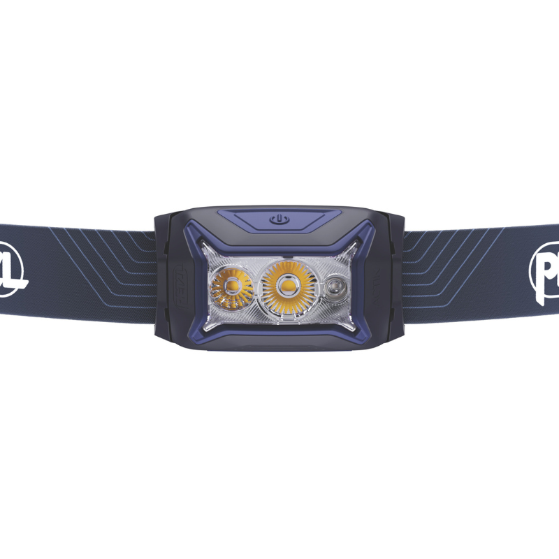 PETZL ACTIK Stirnlampe 450 Lumen blau