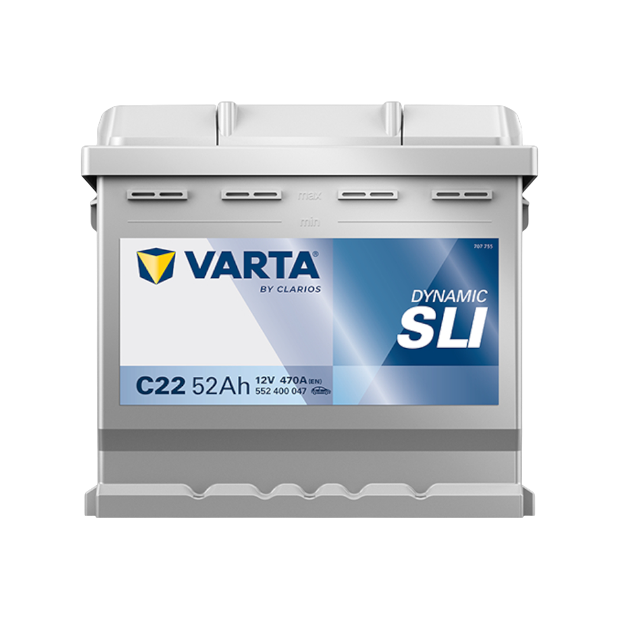 VARTA BLUE dynamic 552400047 / C22 12V 52Ah (EN) 470A (EN)
