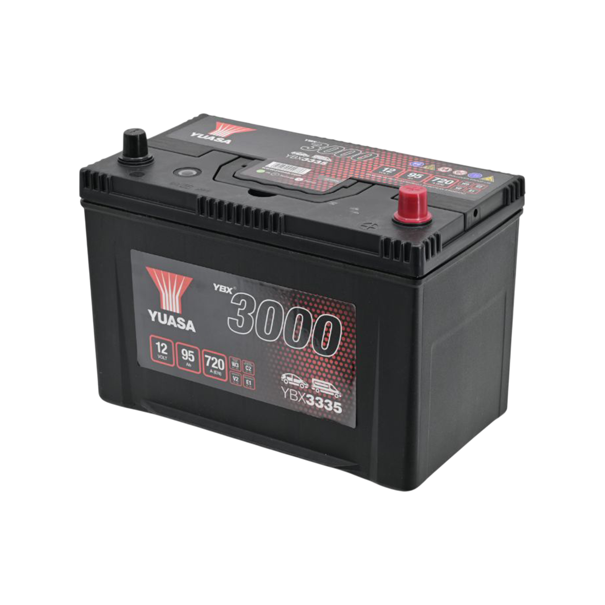 YUASA YBX3335 SMF Starterbatterie  12V 95Ah 720A(EN)