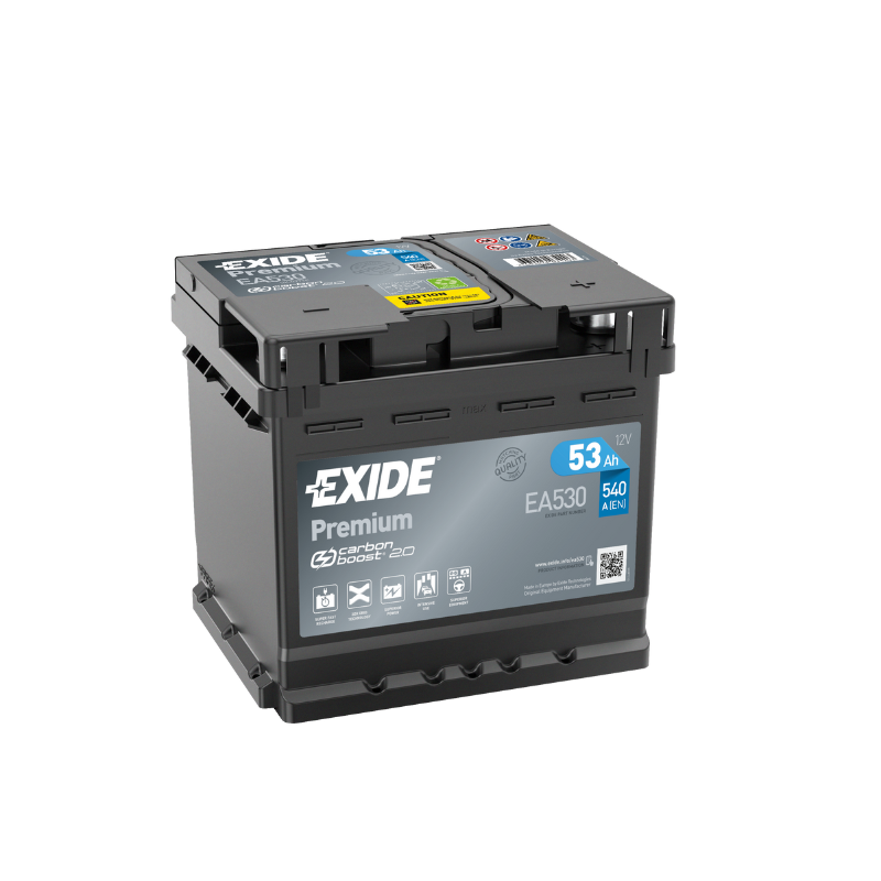 EXIDE Premium EA530 53Ah Carbon Boost Autobatterie