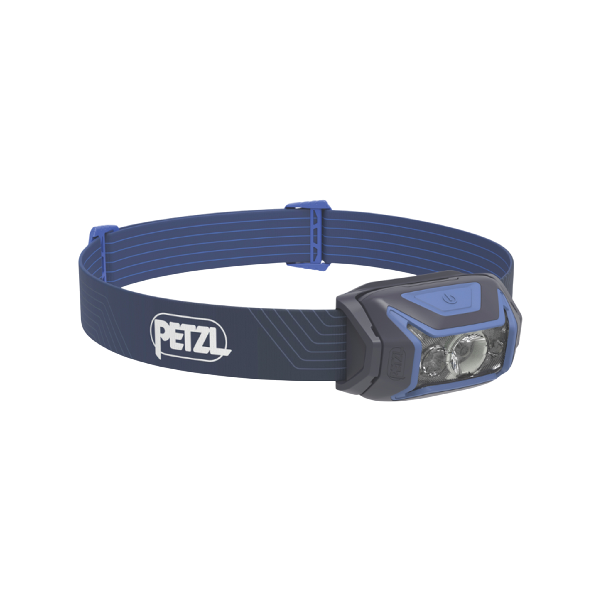 PETZL ACTIK Stirnlampe 450 Lumen inkl. 3x AAA Batterie blau